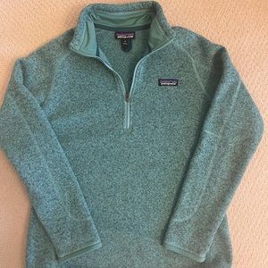 Patagonia fleece 1/4 zip- Women’s M